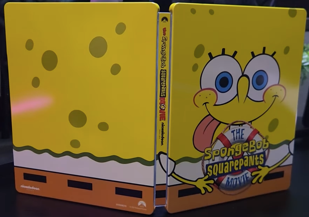 The Spongebob Squareparts The Movie 4K SteelBook