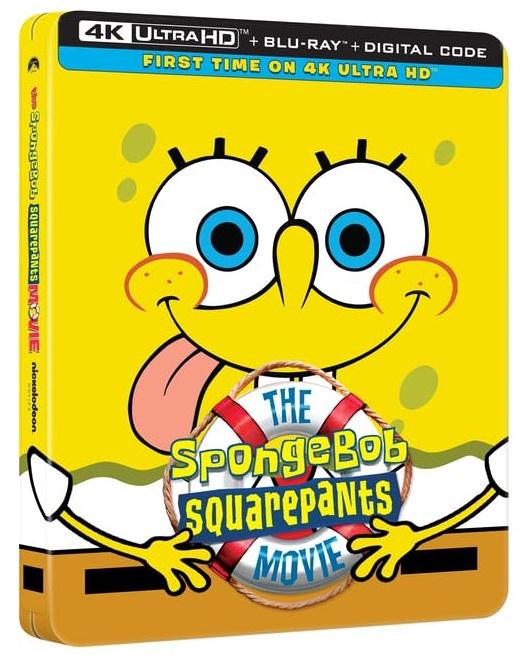 The Spongebob Squareparts The Movie 4K SteelBook