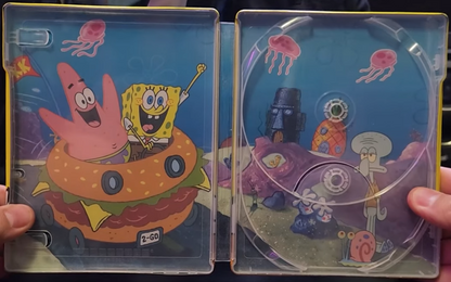 The Spongebob Squareparts The Movie 4K SteelBook