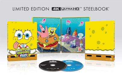 The Spongebob Squareparts The Movie 4K SteelBook