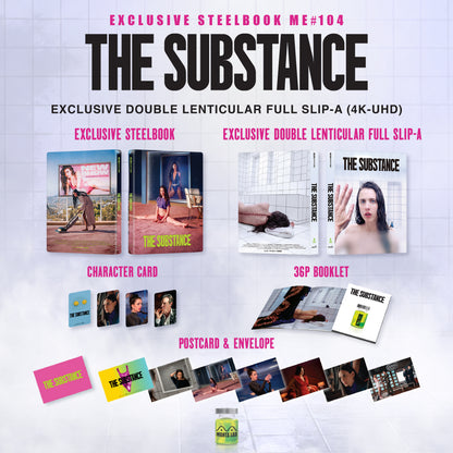 [Pre-Order] The Substance 4K 1-Click SteelBook (ME#104)(Hong Kong)