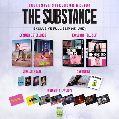 [Pre-Order] The Substance 4K Full Slip SteelBook (ME#104)(Hong Kong)