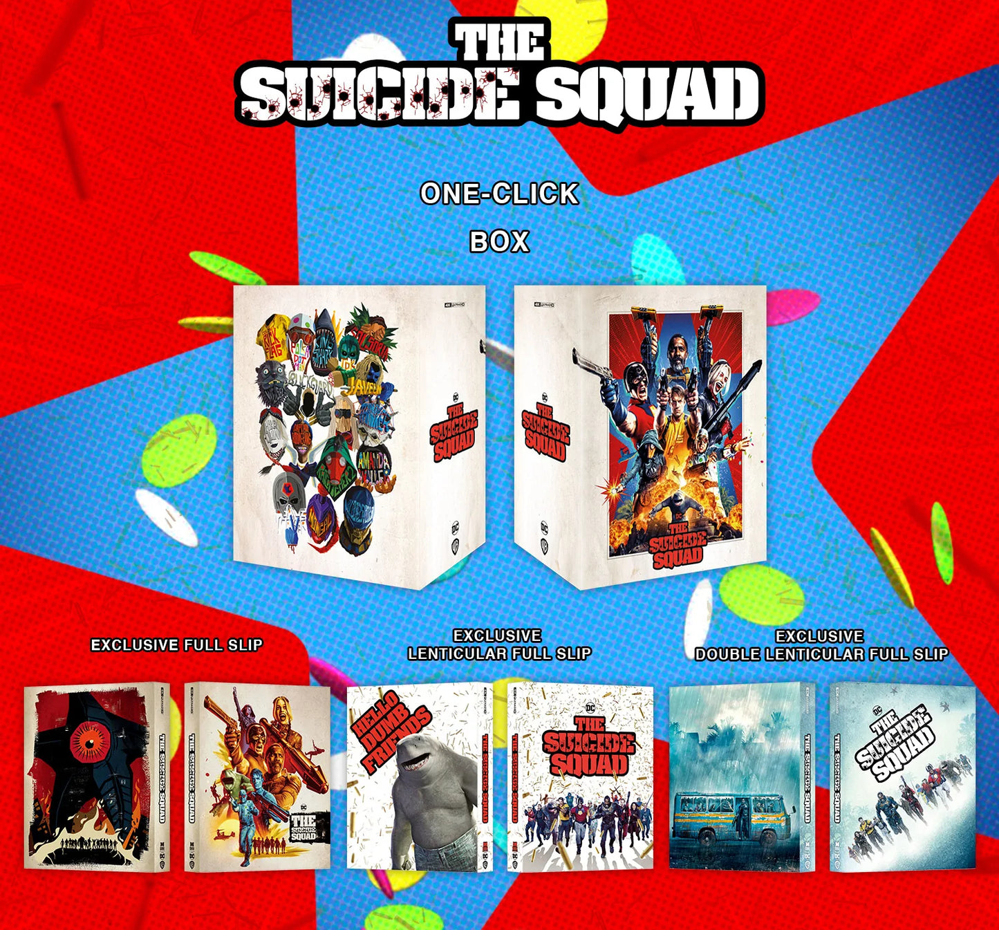 The Suicide Squad 4K 1-Click SteelBook (2021)(ME#51)(Hong Kong)