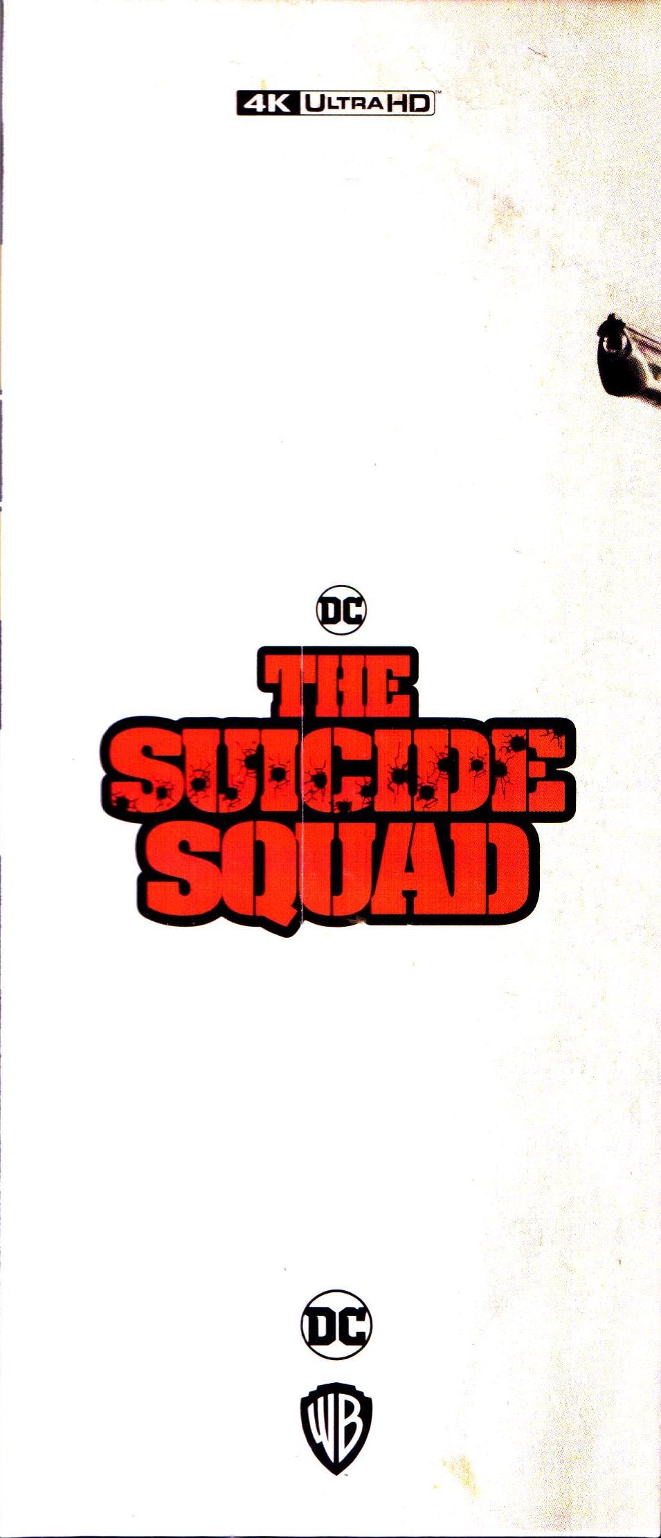 The Suicide Squad 4K 1-Click SteelBook (2021)(ME#51)(Hong Kong)(EMPTY)(Slip Box)