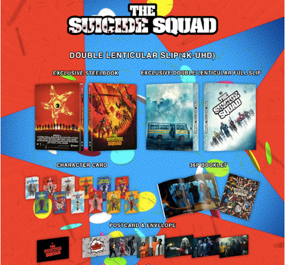 The Suicide Squad 4K 1-Click SteelBook (2021)(ME#51)(Hong Kong)