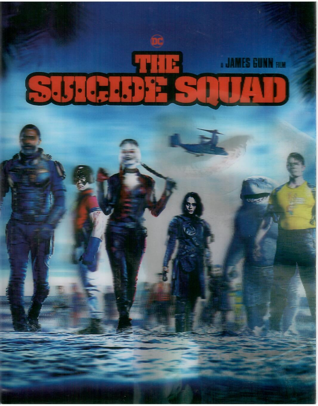 The Suicide Squad Lenticular Sticker For SteelBook (2021)(FAC#190)(Czech)