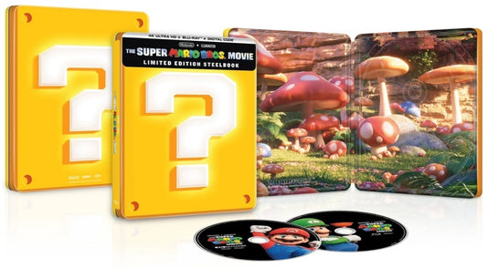 Super Mario Bros. Movie 4K SteelBook (Re-re-release)(Exclusive)