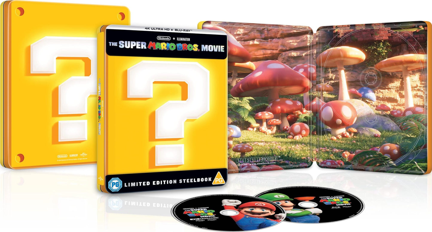 Super Mario Bros. Movie 4K SteelBook (Re-release)(UK)