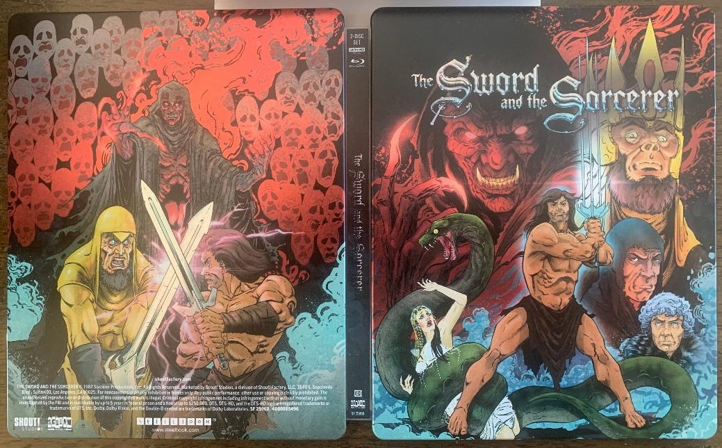 The Sword and the Sorcerer 4K SteelBook (Exclusive)