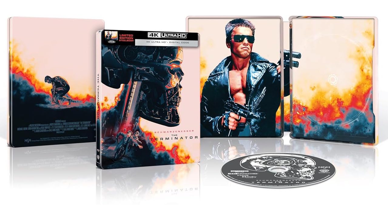 The Terminator 4K SteelBook: 40th Anniversary Edition (1984)