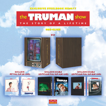 The Truman Show 4K PET 1-Click SteelBook (ME#77)(Hong Kong)