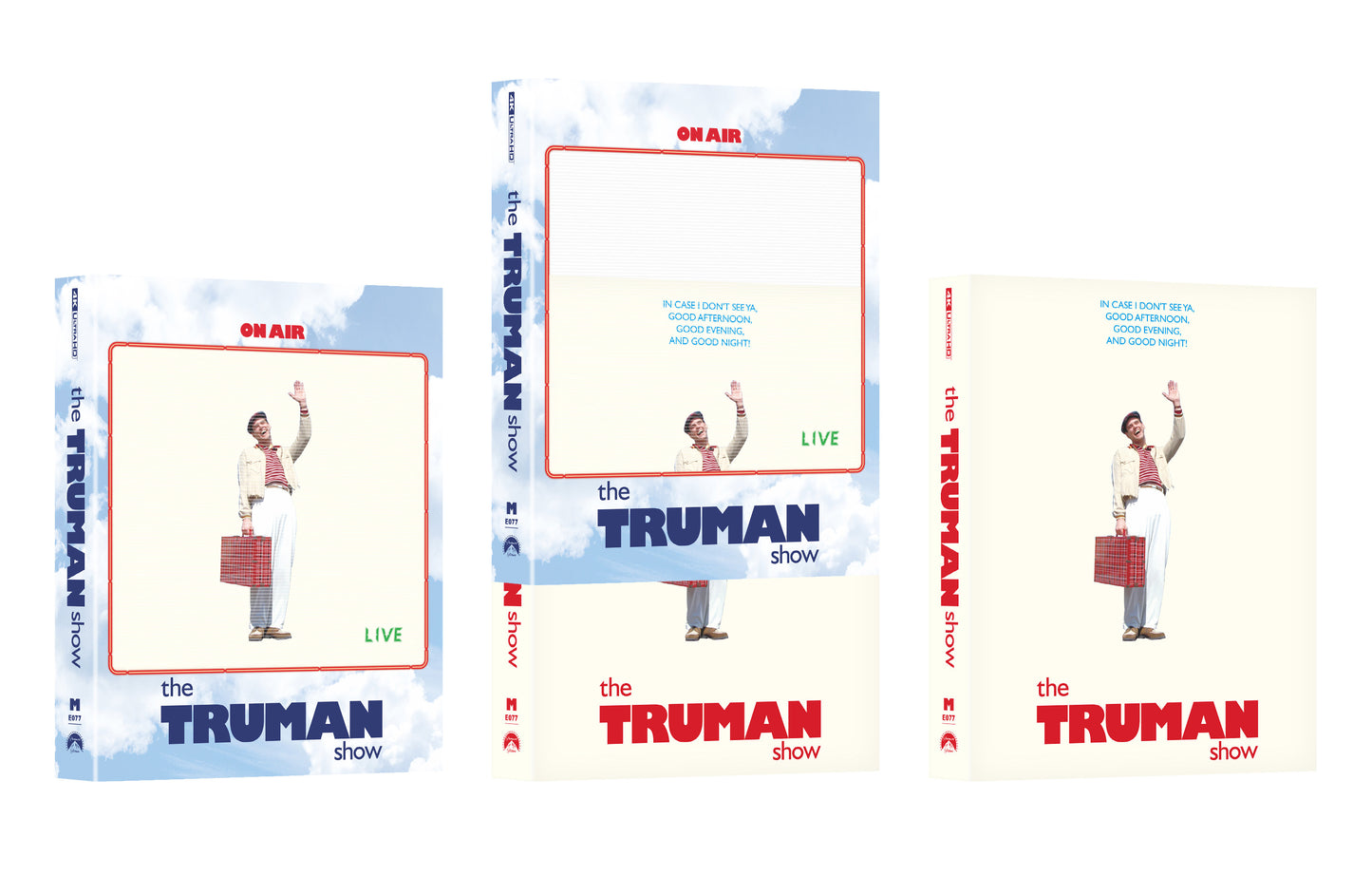 The Truman Show 4K PET Full Slip SteelBook (ME#77)(Hong Kong)