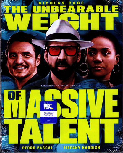 Unbearable Weight of Massive Talent 4K SteelBook (Exclusive)