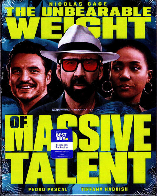 Unbearable Weight of Massive Talent 4K SteelBook (Exclusive)