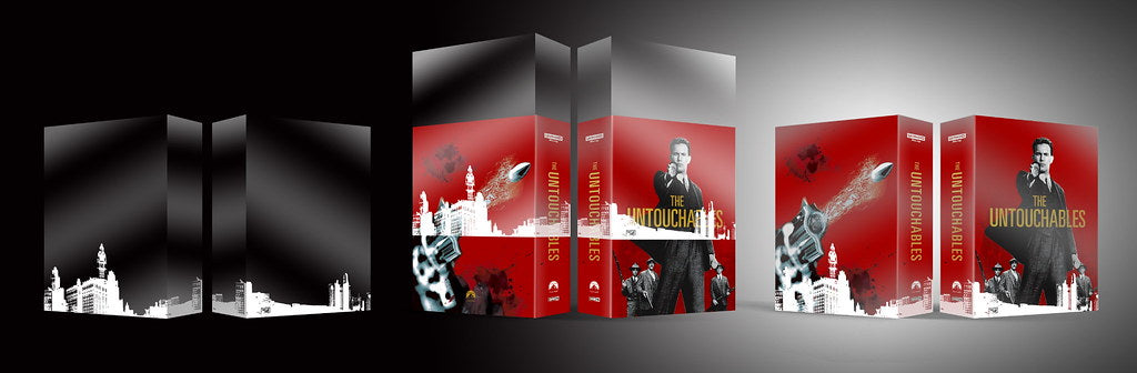 The Untouchables 4K XL Full Slip SteelBook (Blufans OAB#74)(China)