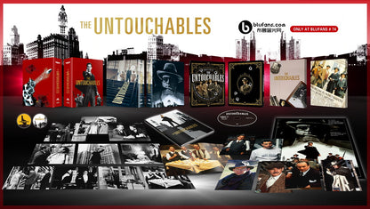 The Untouchables 4K XL Full Slip SteelBook (Blufans OAB#74)(China)