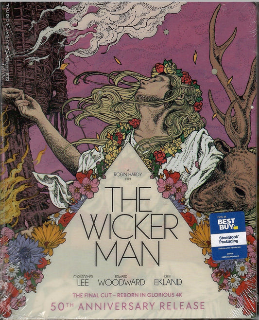 The Wicker Man 4K SteelBook (1973)(Exclusive)