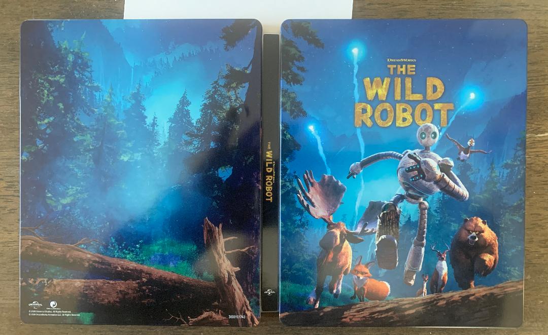 The Wild Robot 4K SteelBook