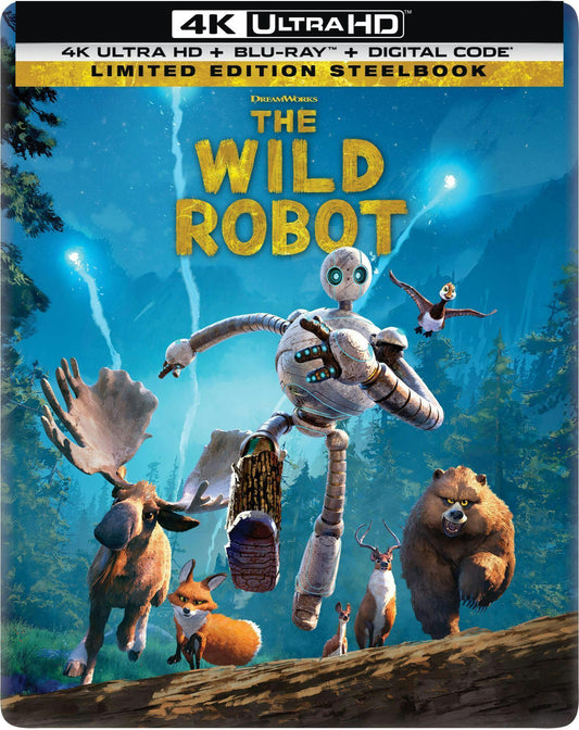 The Wild Robot 4K SteelBook