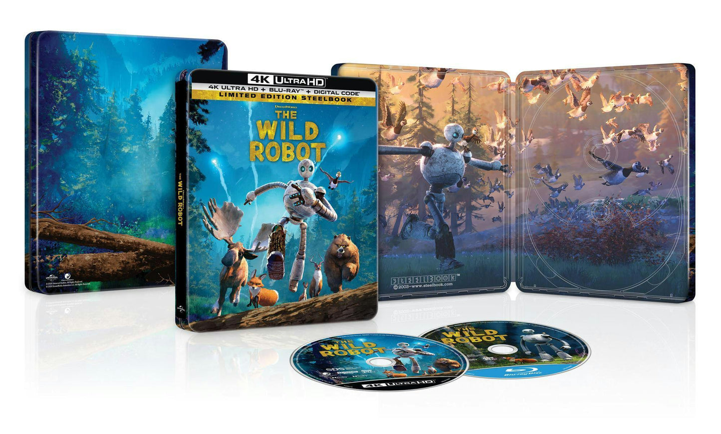 The Wild Robot 4K SteelBook