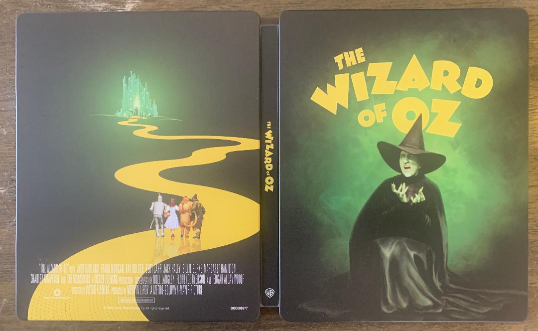 The Wizard of Oz 4K Full Slip SteelBook: Theatre Edition