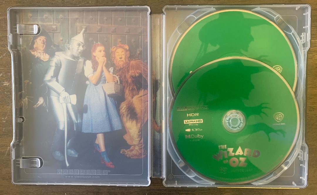 The Wizard of Oz 4K Full Slip SteelBook: Theatre Edition