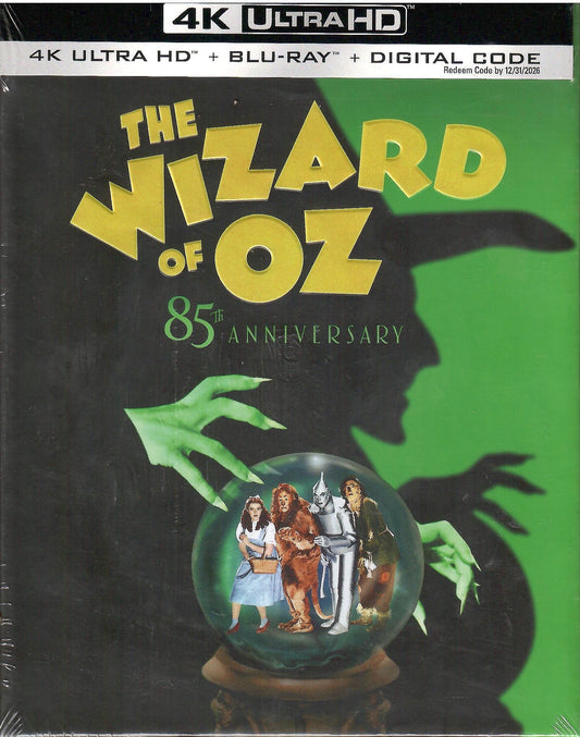 The Wizard of Oz 4K Full Slip SteelBook: Theatre Edition