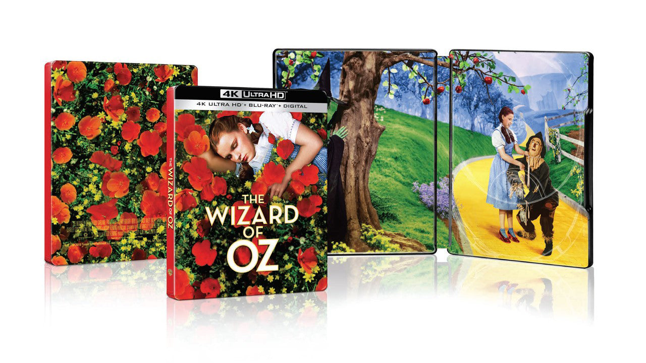 The outlet Wizard of Oz 4k Steelbook, Blu-ray Disc