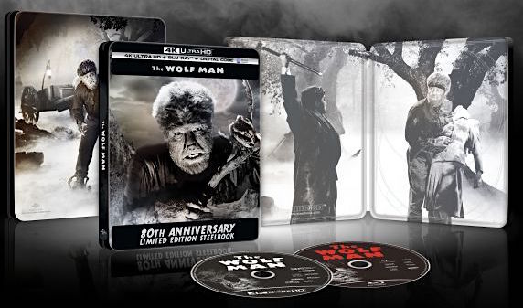 The Wolf Man 4K SteelBook (Exclusive)