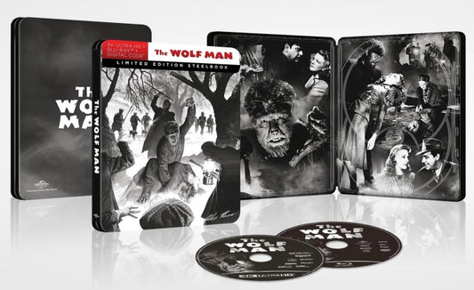 The Wolf Man 4K SteelBook w/ Alex Ross Artwork (Exclusive)