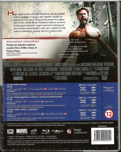 The Wolverine 3D SteelBook: Extended Cut (2013)(Czech)