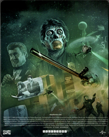 They Live 4K SteelBook (1988)