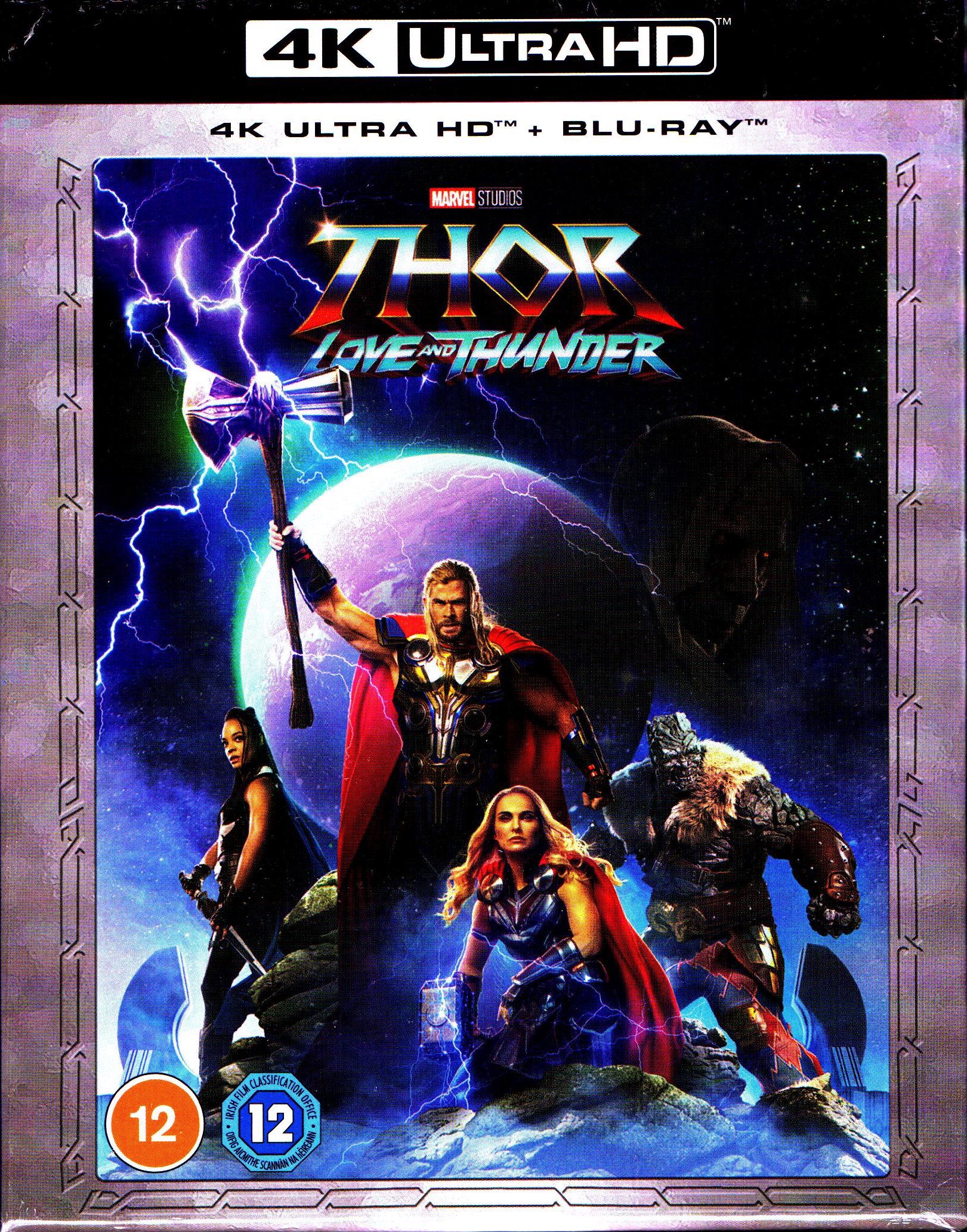 Thor Love and sale Thunder 4K STEELBOOK(4K+Blu-ray-No DIGITAL)+Movie Cards-Free S&H!