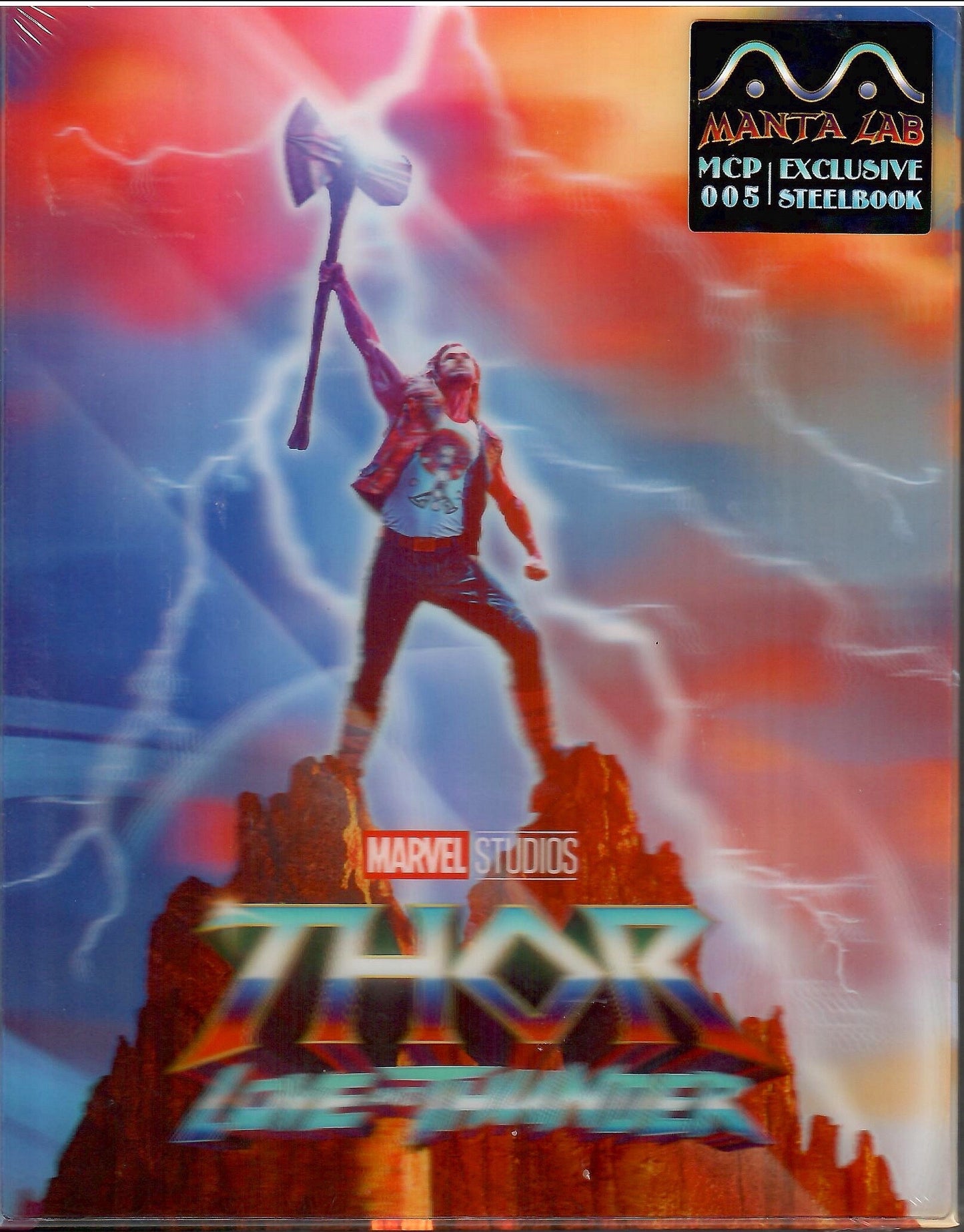 Thor: Love and Thunder Double Lenticular SteelBook (MCP#005)(EMPTY)(Hong Kong)