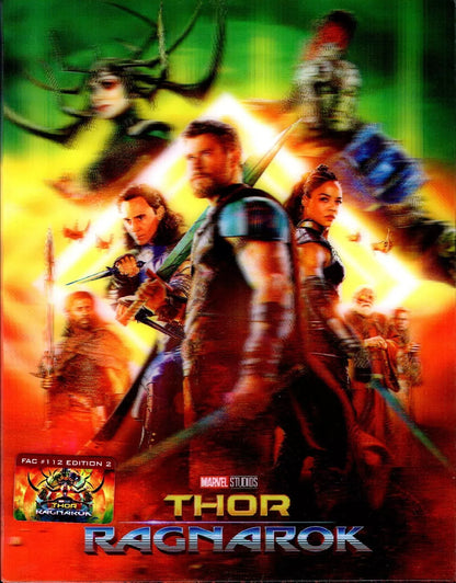 Thor: Ragnarok 3D 1-Click SteelBook (FAC#112)(Czech)
