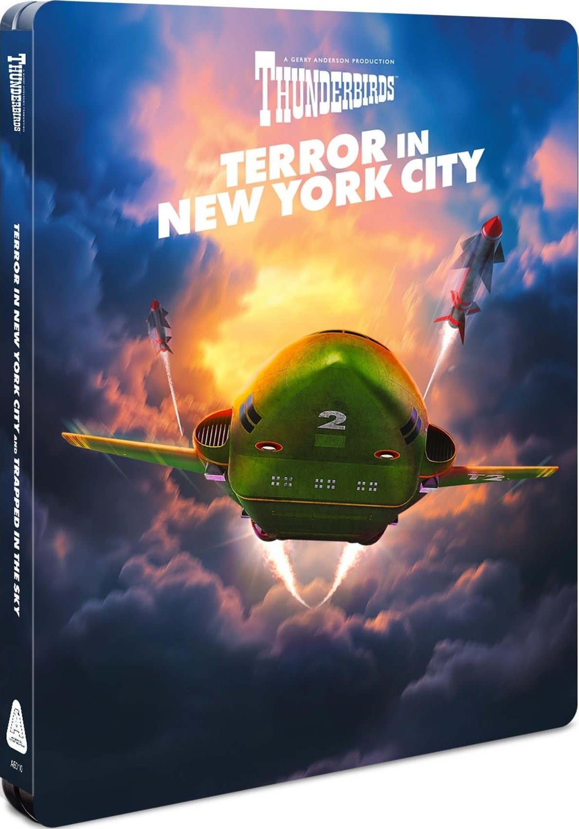 Thunderbirds: Trapped in the Sky / Terror in New York City 4K SteelBook (UK)