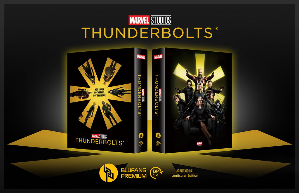 Thunderbolts* Lenticular SteelBook (2025)(BP#014)(EMPTY)(China)