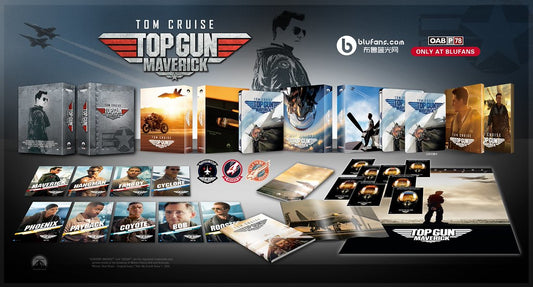 Top Gun: Maverick 1-Click SteelBook (EMPTY)(Blufans OABP#78)(China)