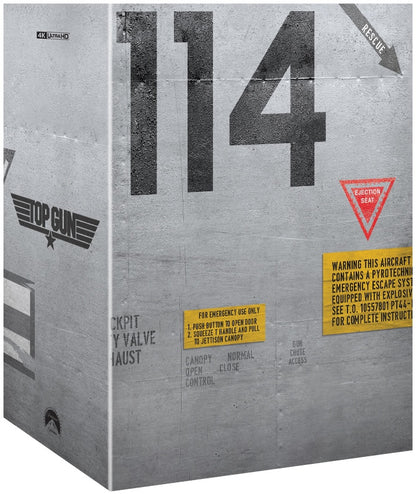 Top Gun 4K 1-Click SteelBook (1986)(ME #80)(Hong Kong)