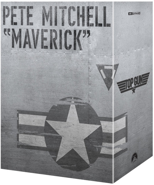 Top Gun 4K 1-Click SteelBook (1986)(ME#80)(Hong Kong)(EMPTY)(Slip Box)