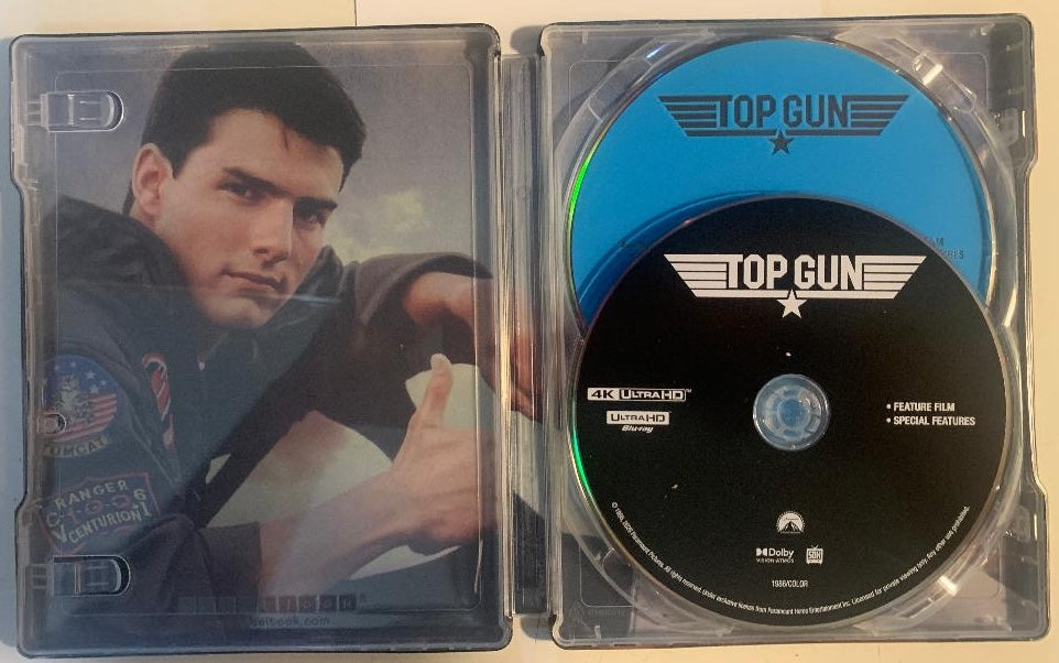 Top Gun 4K SteelBook (1986)(Re-release)