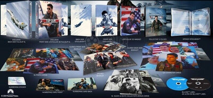 Top Gun 4K XL Lenticular SteelBook (FAC #156)(Czech)