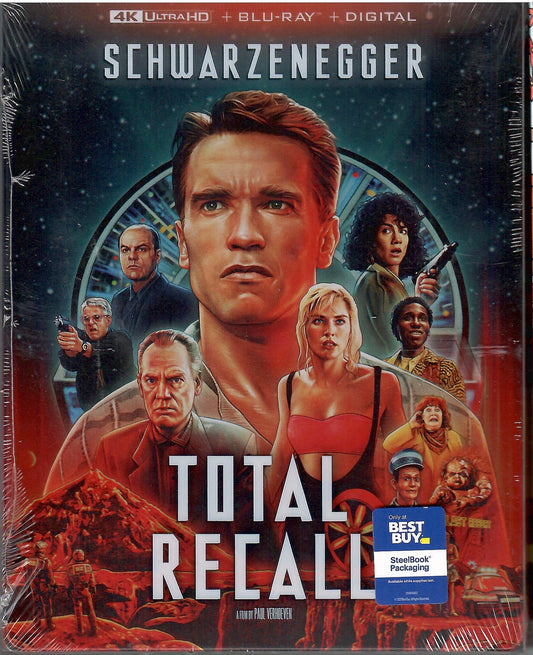 Total Recall 4K SteelBook (1990)(Exclusive)