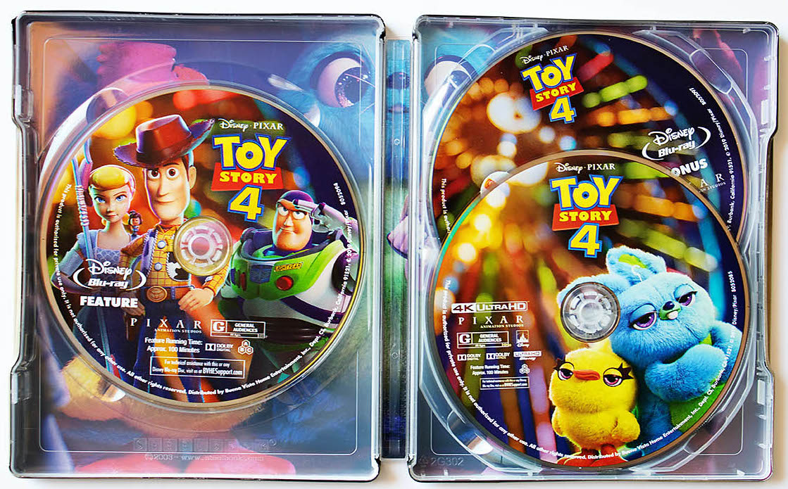 Toy Story 4 4K SteelBook (2019)(Exclusive)