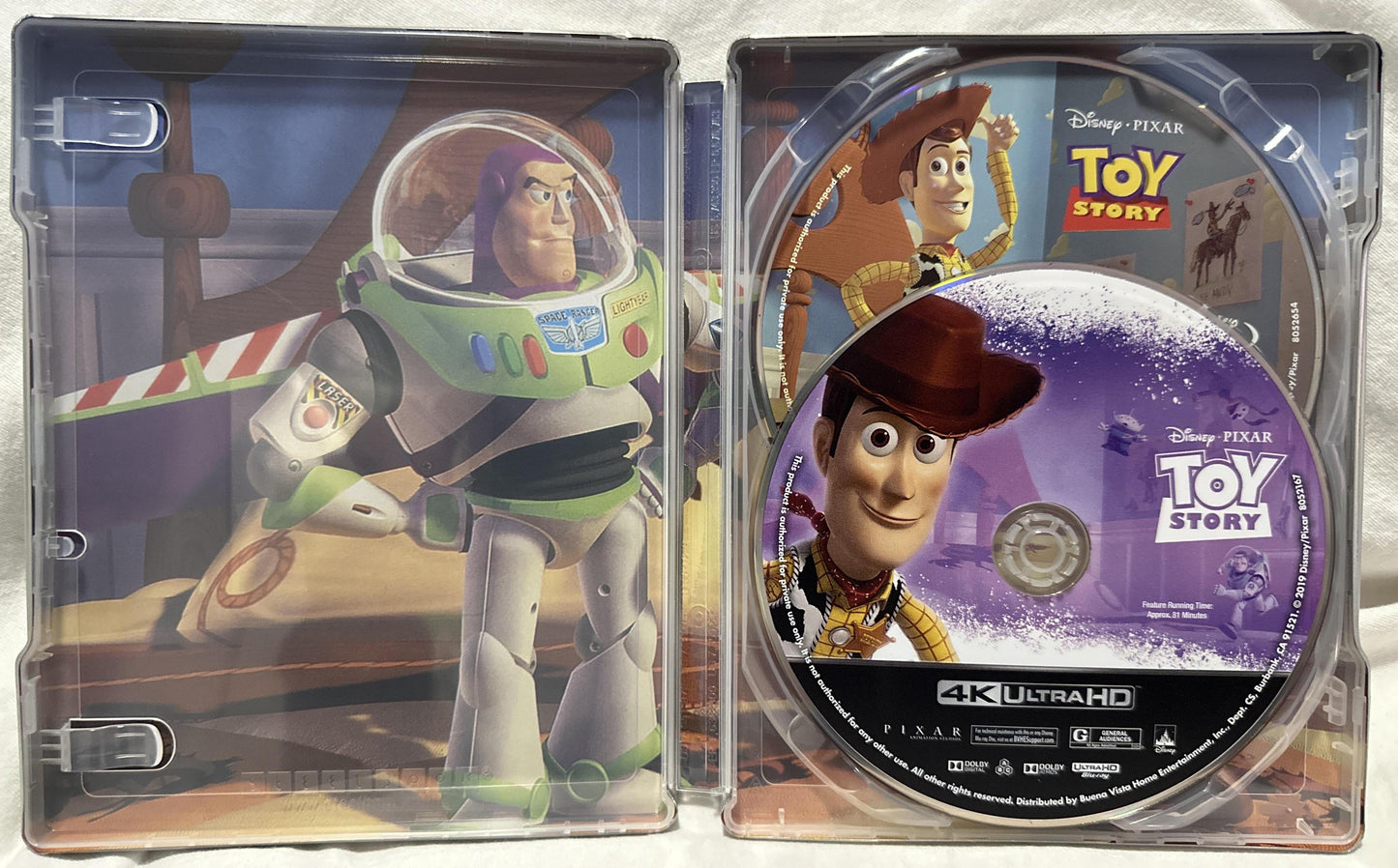 Toy Story 4K SteelBook: Disney 100th Anniversary Edition (1995)(Exclusive)