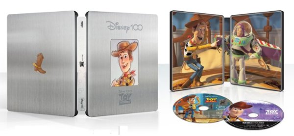 Toy Story 4K SteelBook: Disney 100th Anniversary Edition (1995)(Exclusive)