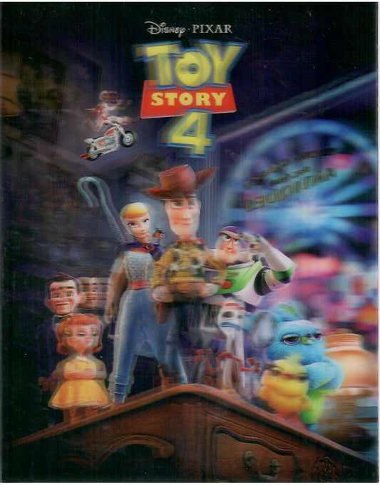 Toy Story 4 Lenticular Sticker For SteelBook (2019)(FAC#184)(Czech)