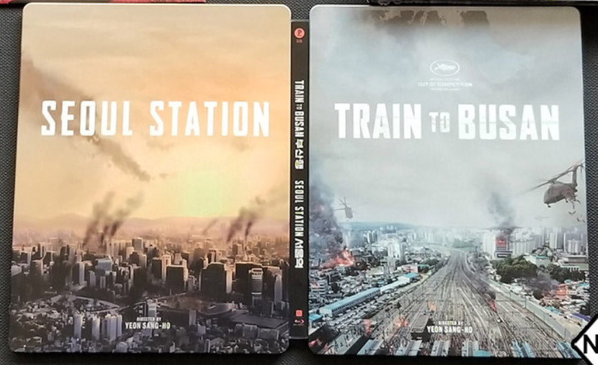 Train to Busan / Seoul Station Full Slip B SteelBook (PA#45)(Korea)