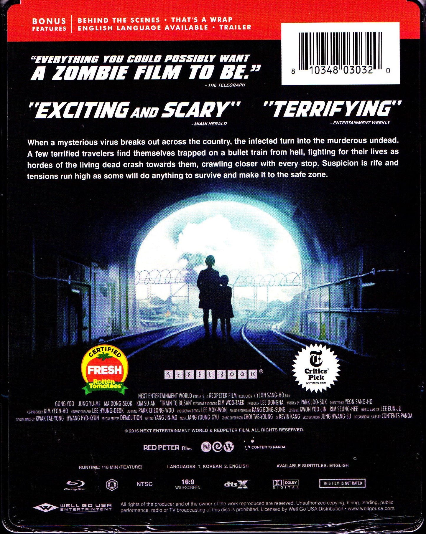 Train to Busan SteelBook