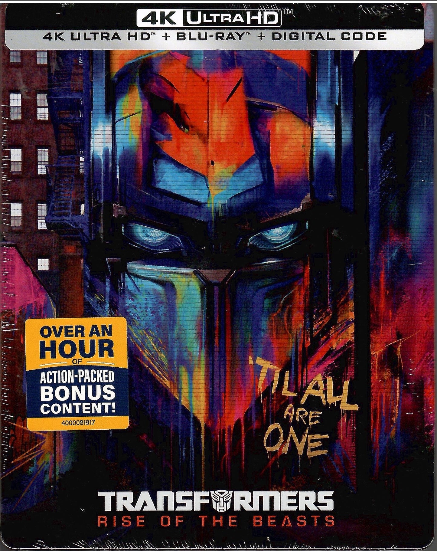 Transformers: Rise of the Beasts 4K SteelBook
